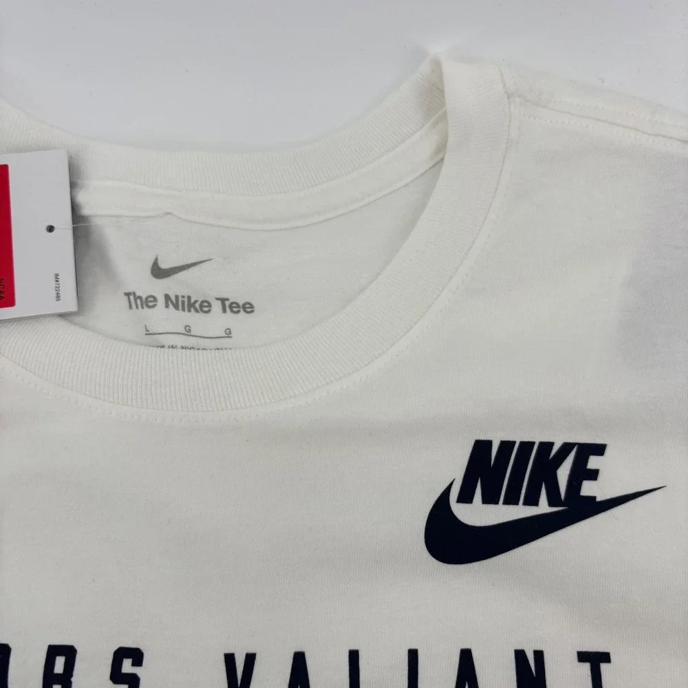 Nike Michigan Wolverines T-Shirt Men Large White 1817 Mascot NWT New Spots NCAA